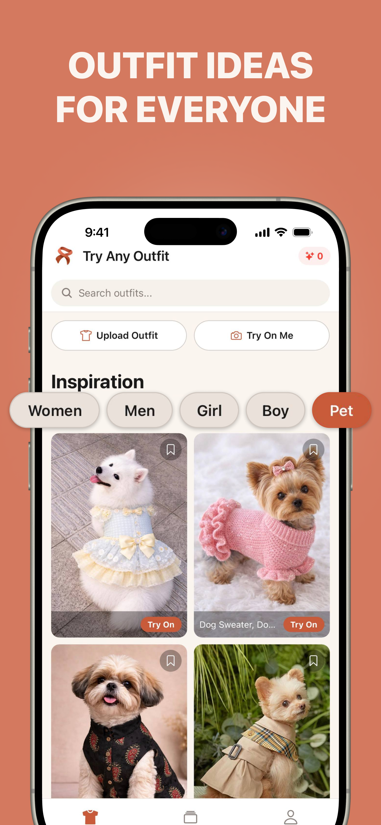 TryAnyOutfit Screen 7